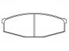 Plaquettes de frein Brake Pad Set:41060-C7125