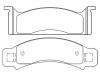 тормозная кладка Brake Pad Set:D12-768