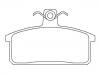 тормозная кладка Brake Pad Set:500028834